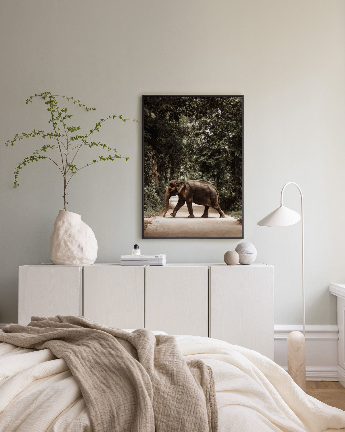 Path of Giants Canvas print