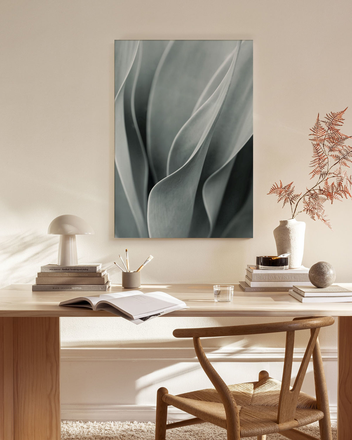 Agave Leaves No3 Canvas print