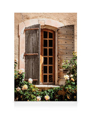 Window in Provence Canvas print