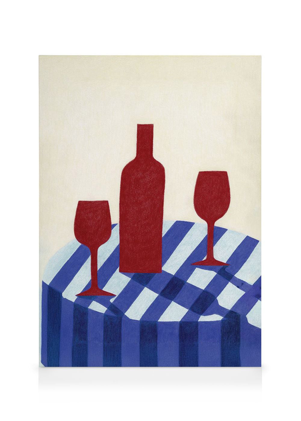 Red Wine for Two Canvas print