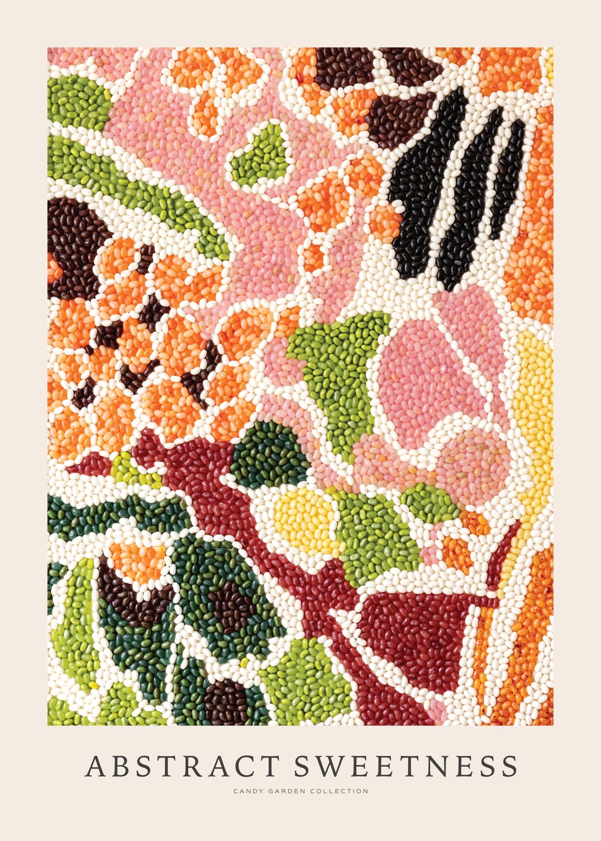 Candy Garden - Abstract Sweetness Print