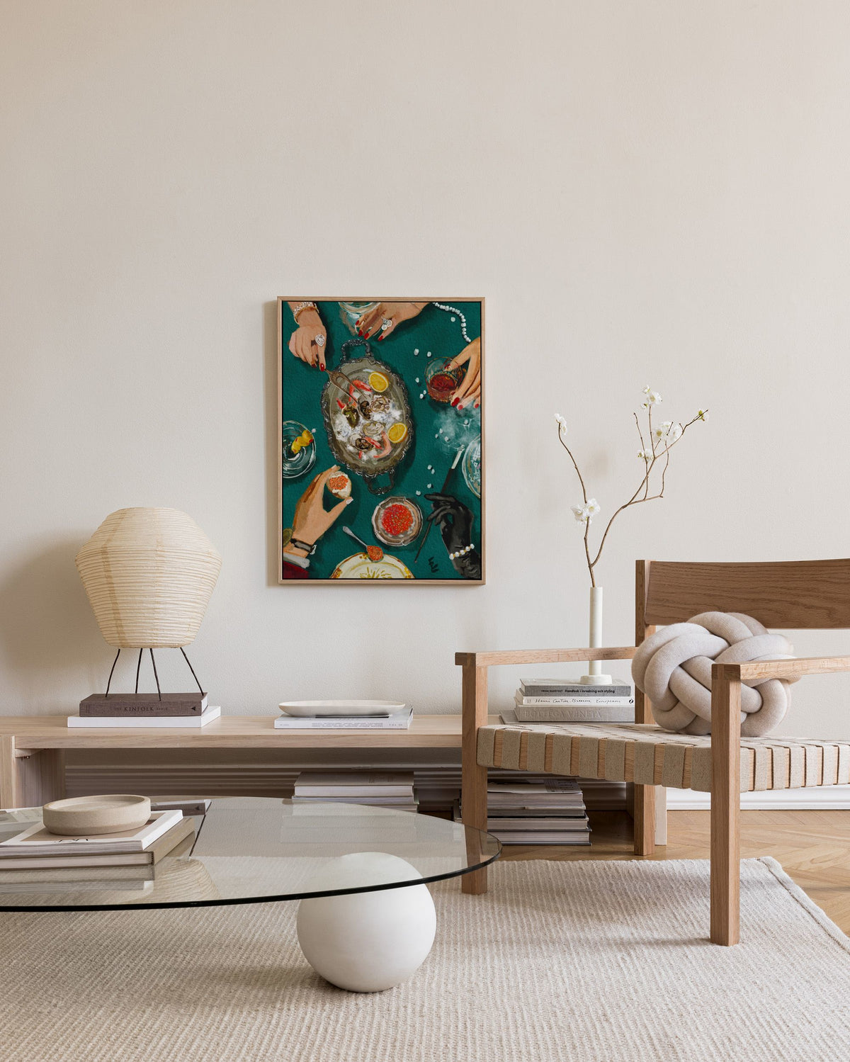Ekaterina Zagorska - Luxury Dinner Canvas print