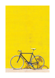 Yellow Bike Print