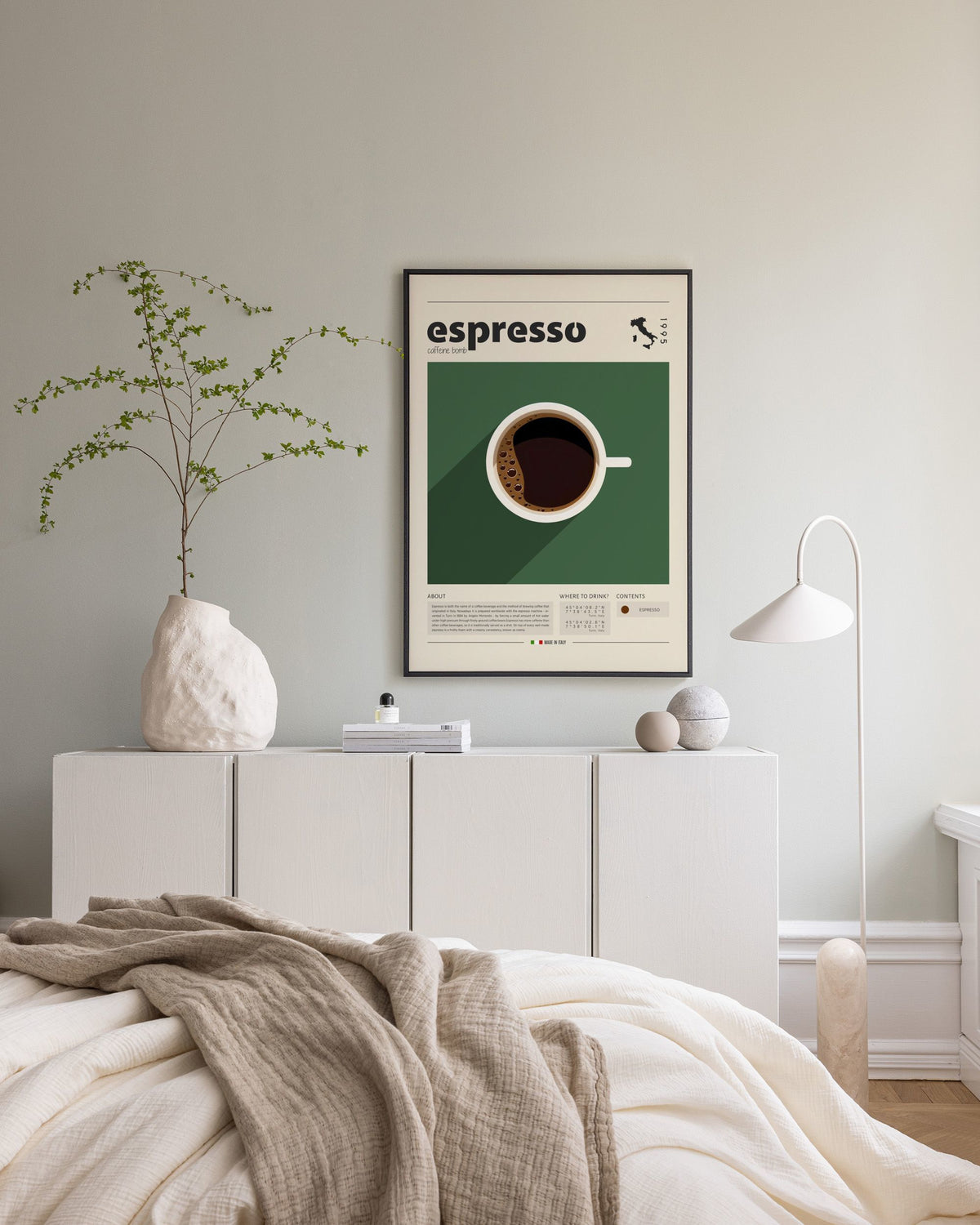 Cup of Espresso Canvas print