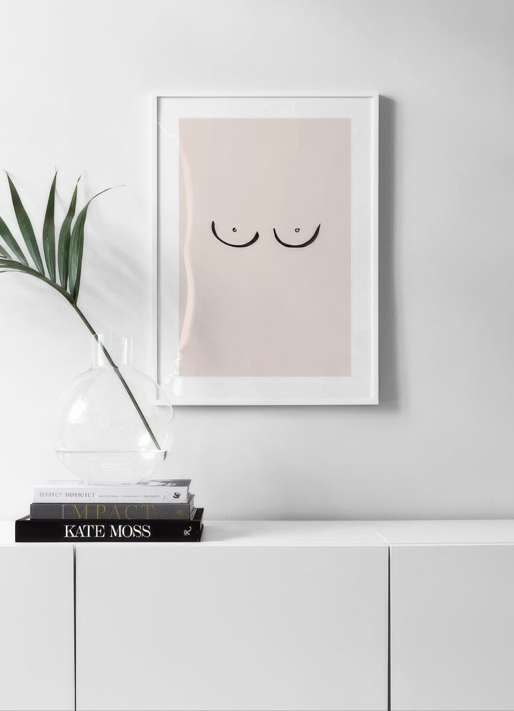 Boobs Drawing Print
