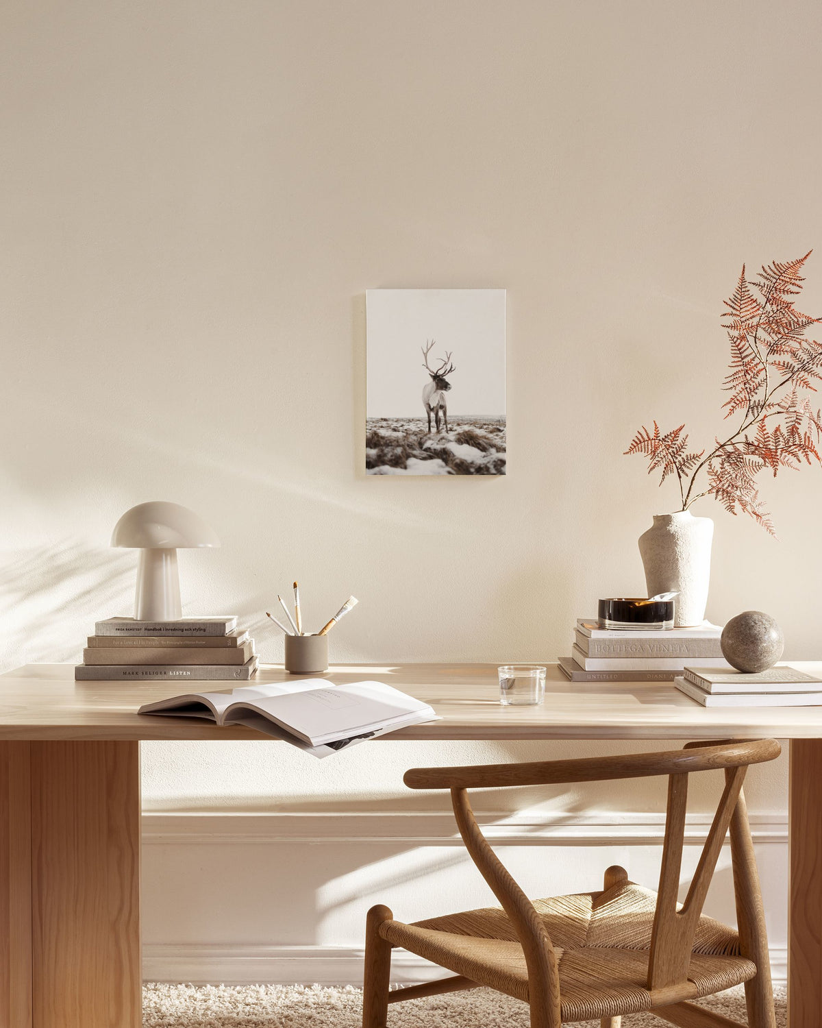 Reindeer Canvas print
