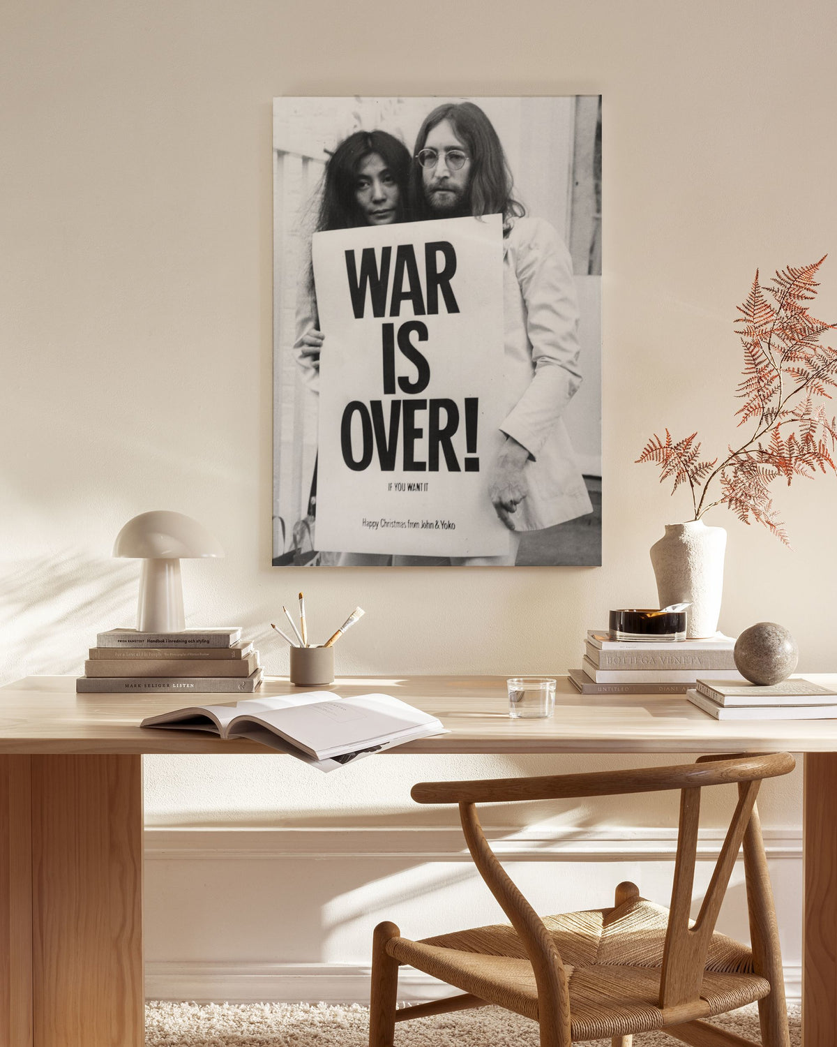 War is Over Canvas print