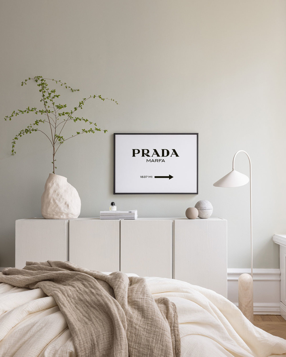Prada Canvas print