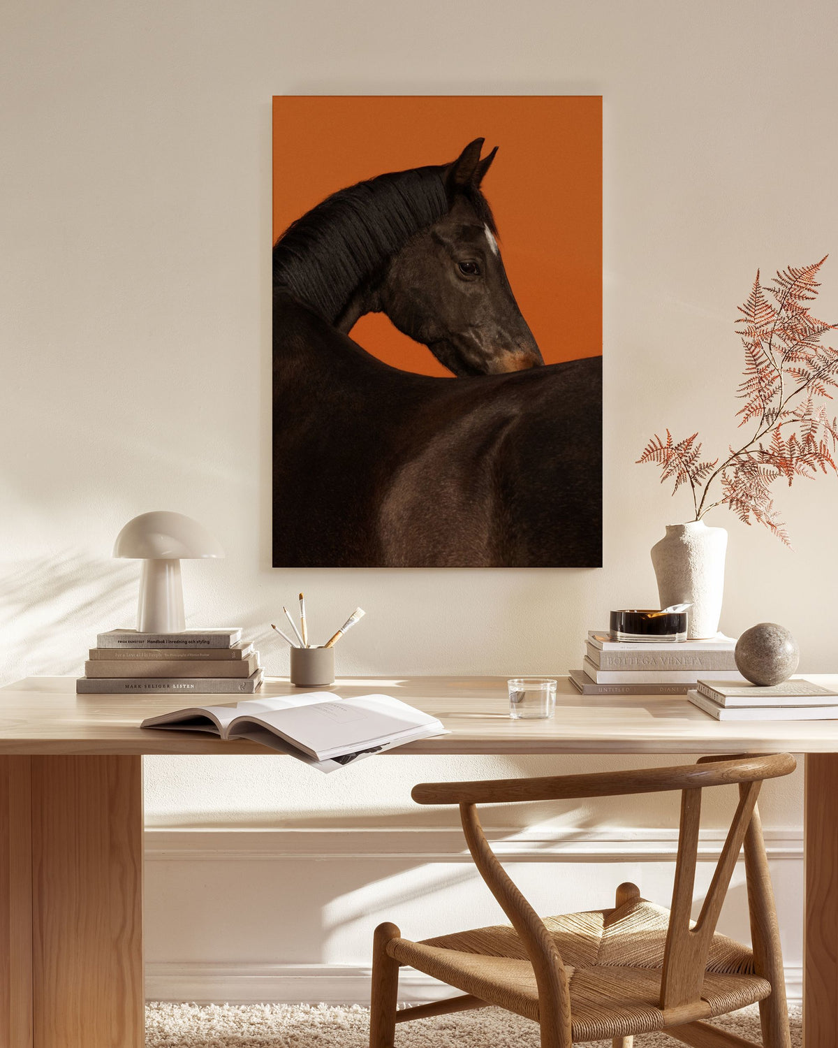 Stallion Canvas print