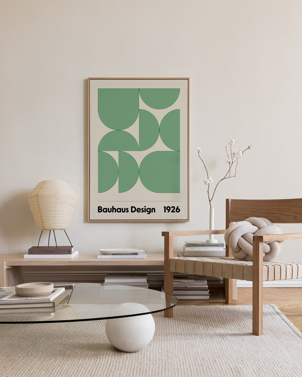 Bauhaus Design Arches Canvas print