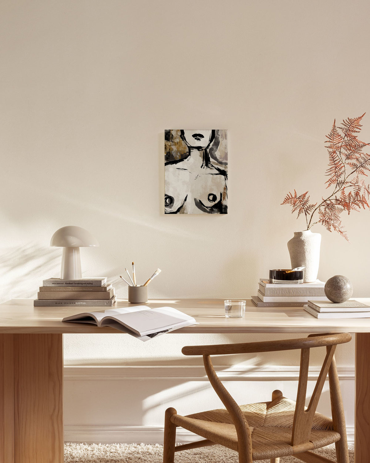 Figurative Woman Canvas print