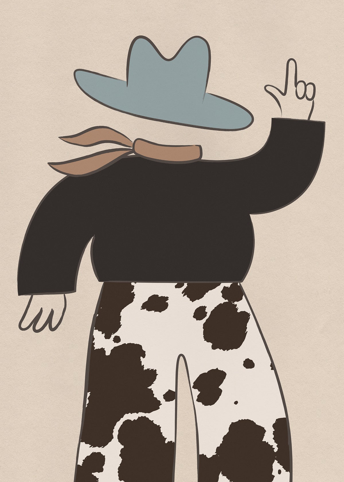 Cowgirl Energy Print
