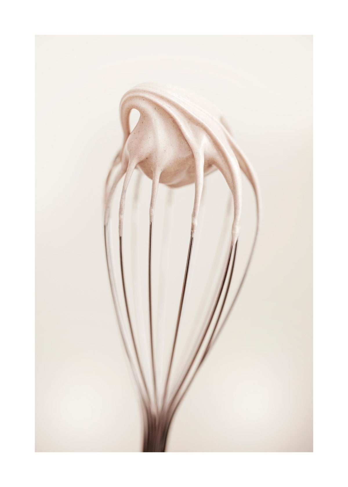 Creamy Whisk Print