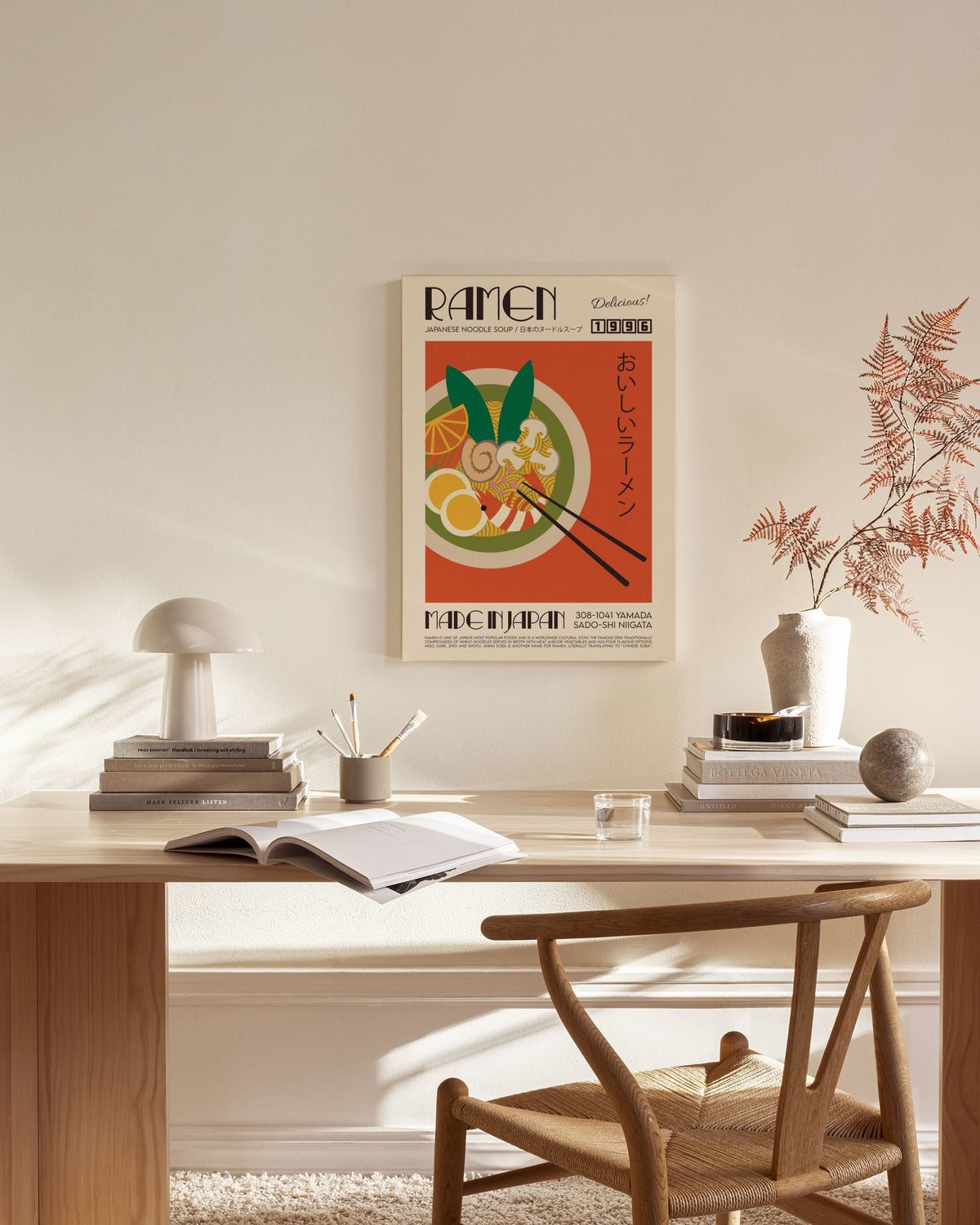 We made something nice - The Ramen Canvas print