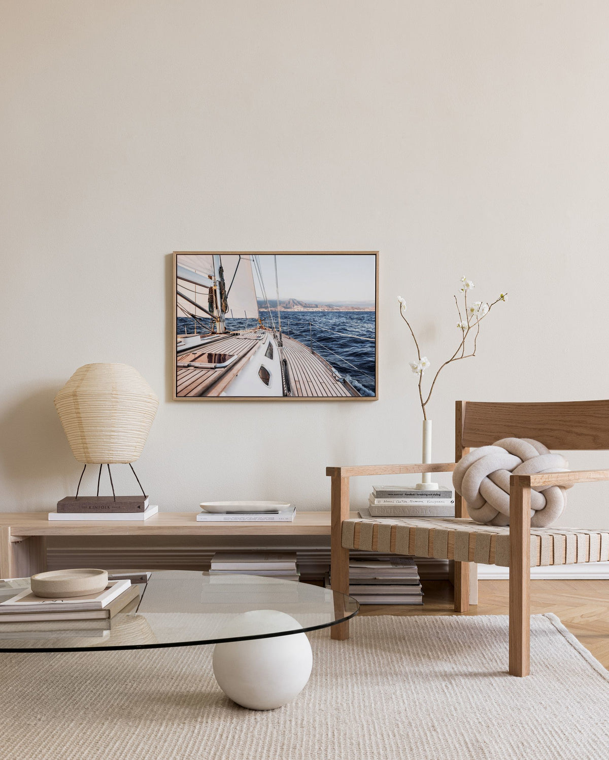 On a Boat Canvas