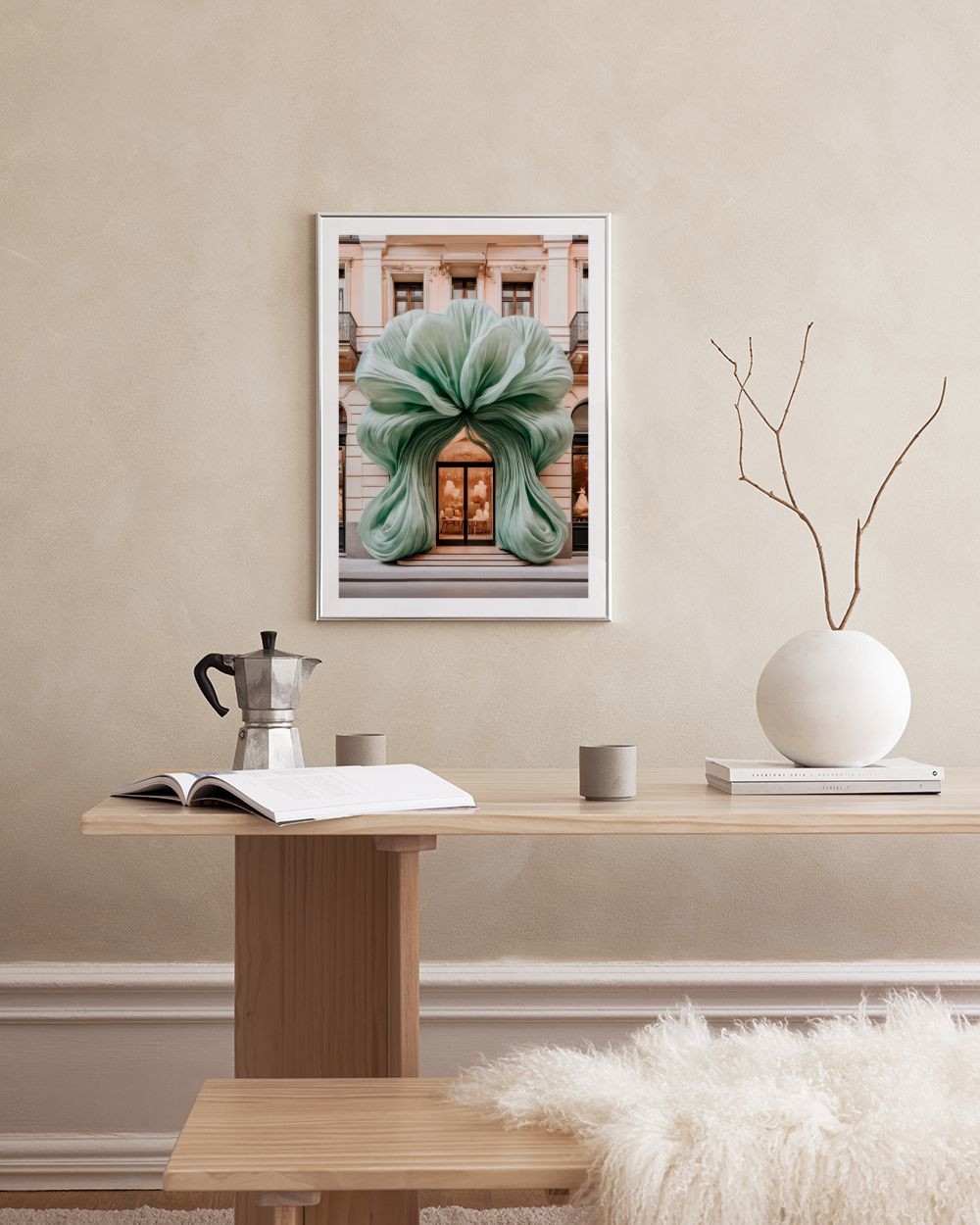 Flower Facade Print