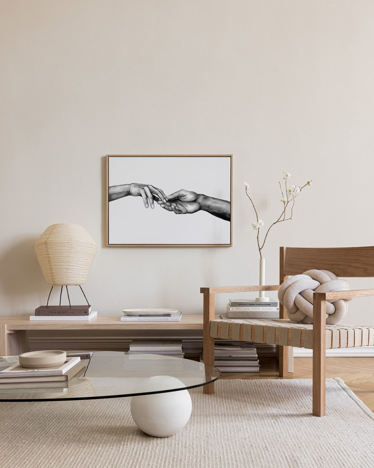 Watercolor Touch Canvas print