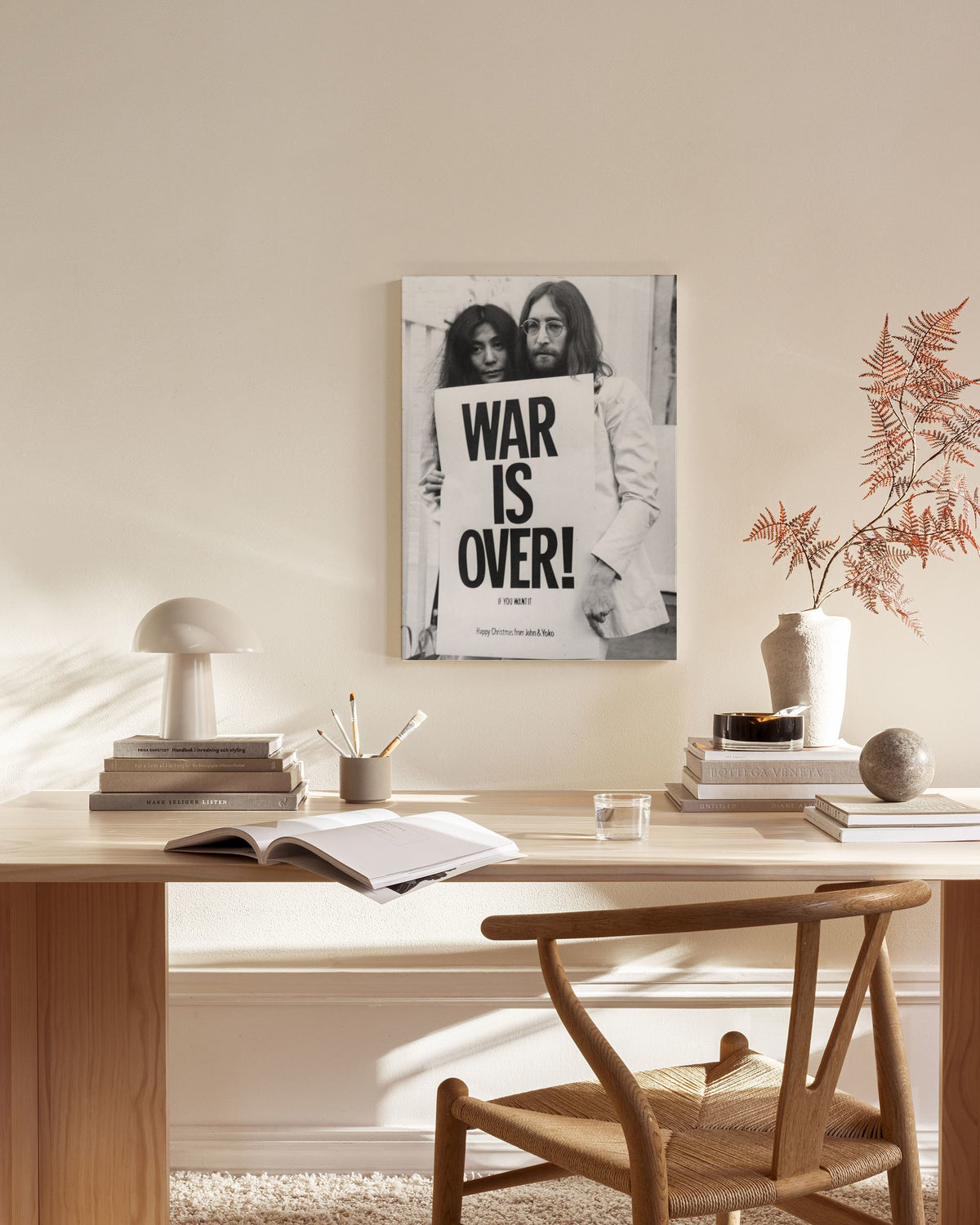 War is Over Canvas print