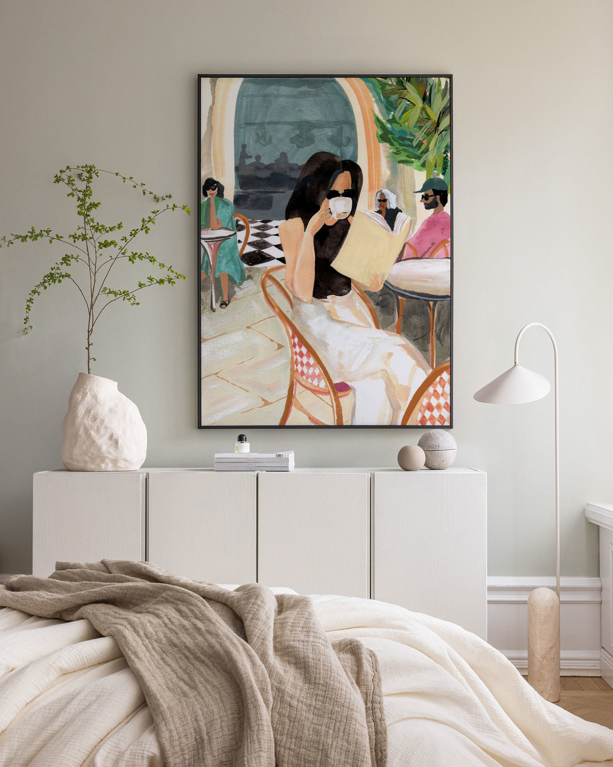 Laura Page - Italian Girl Canvas print