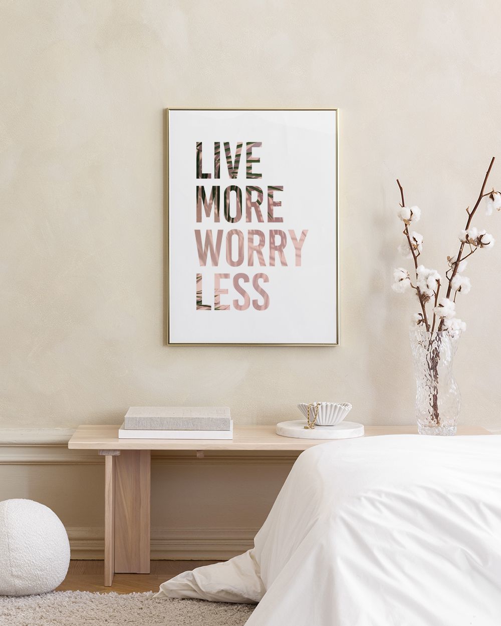 Live More Print
