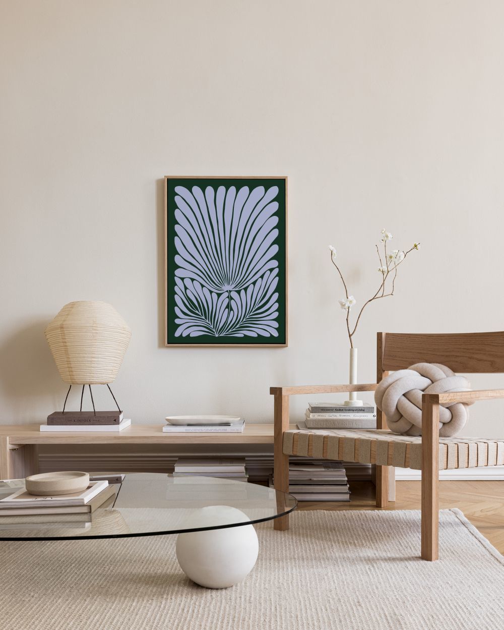 Laura Gröndahl - Evergreen Flower Canvas print