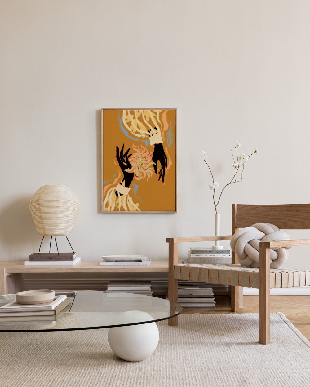 Arty Guava - Bloom Within Canvas print