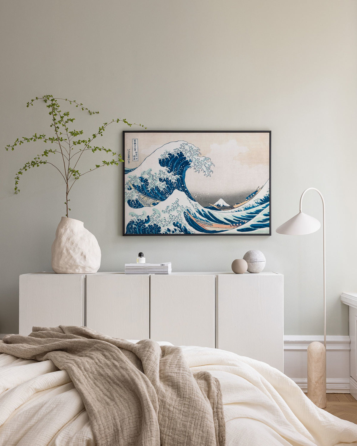 Hokusai - The Great Wave Landscape Canvas print