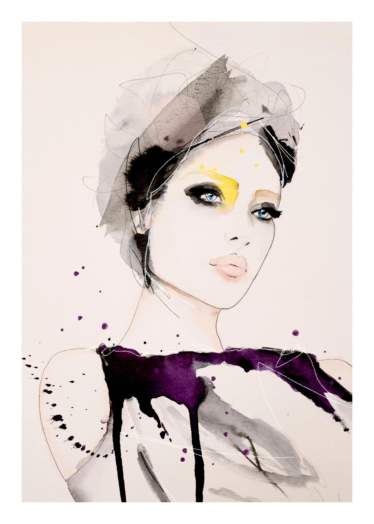 Leigh Viner - Intent Print