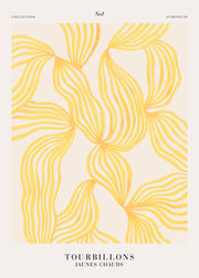Warm Whirls No1 Print
