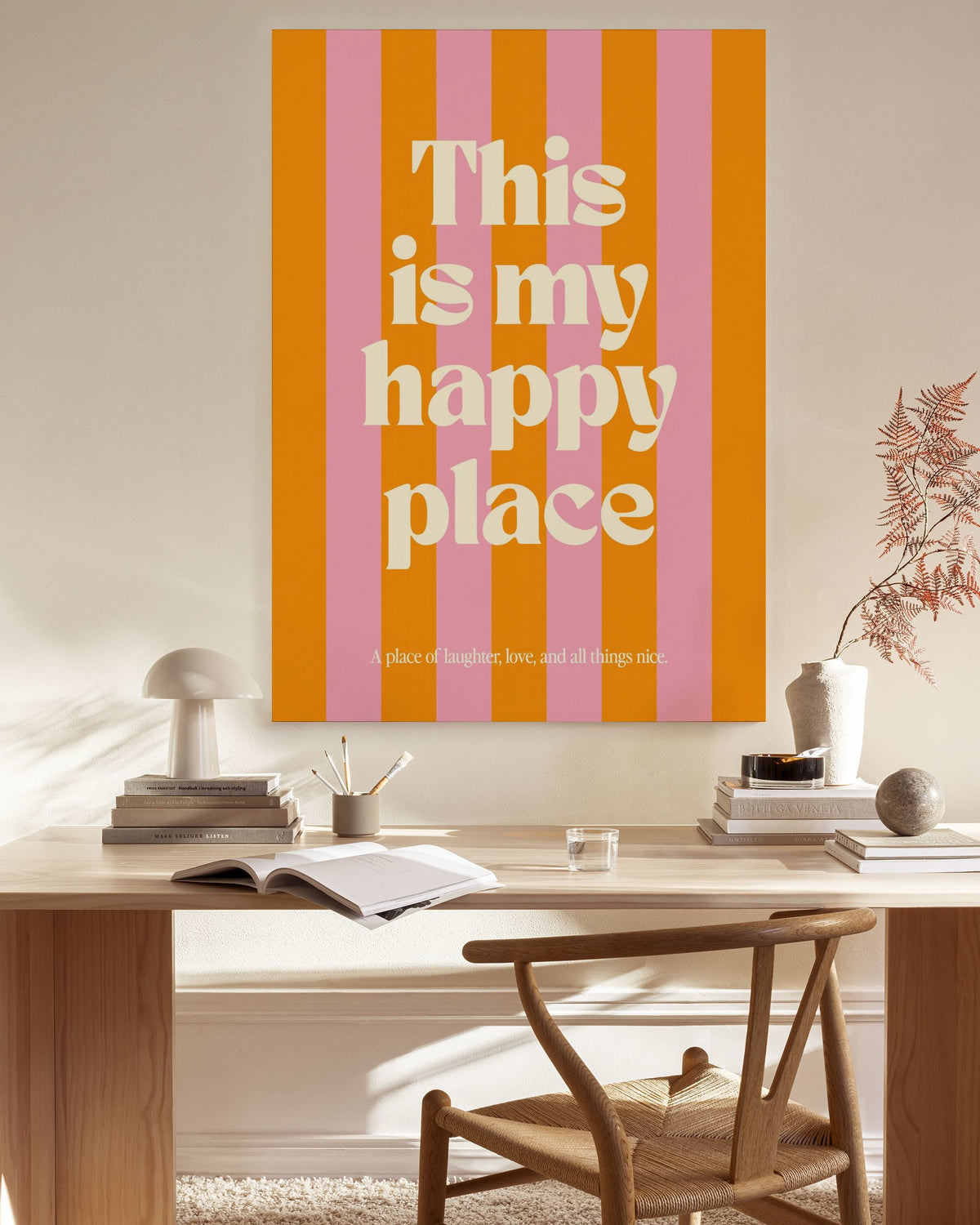 Happy Place Canvas print