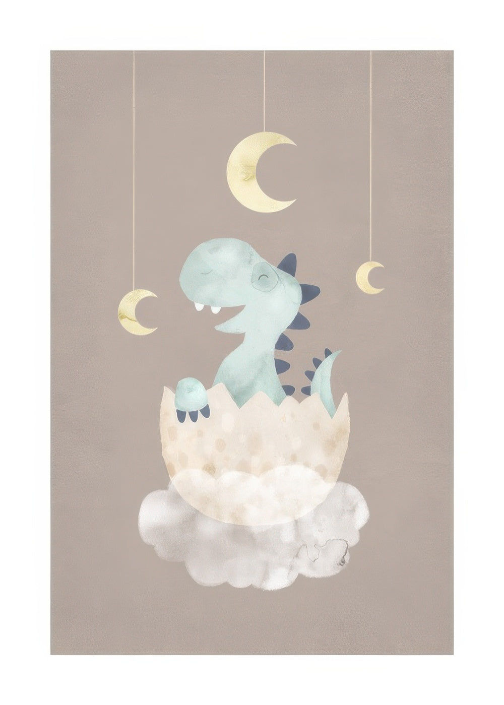 Baby Dinosaur No2 Print