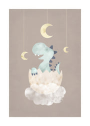 Baby Dinosaur No2 Print