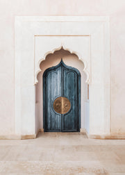 Marrakech Blue Door Print
