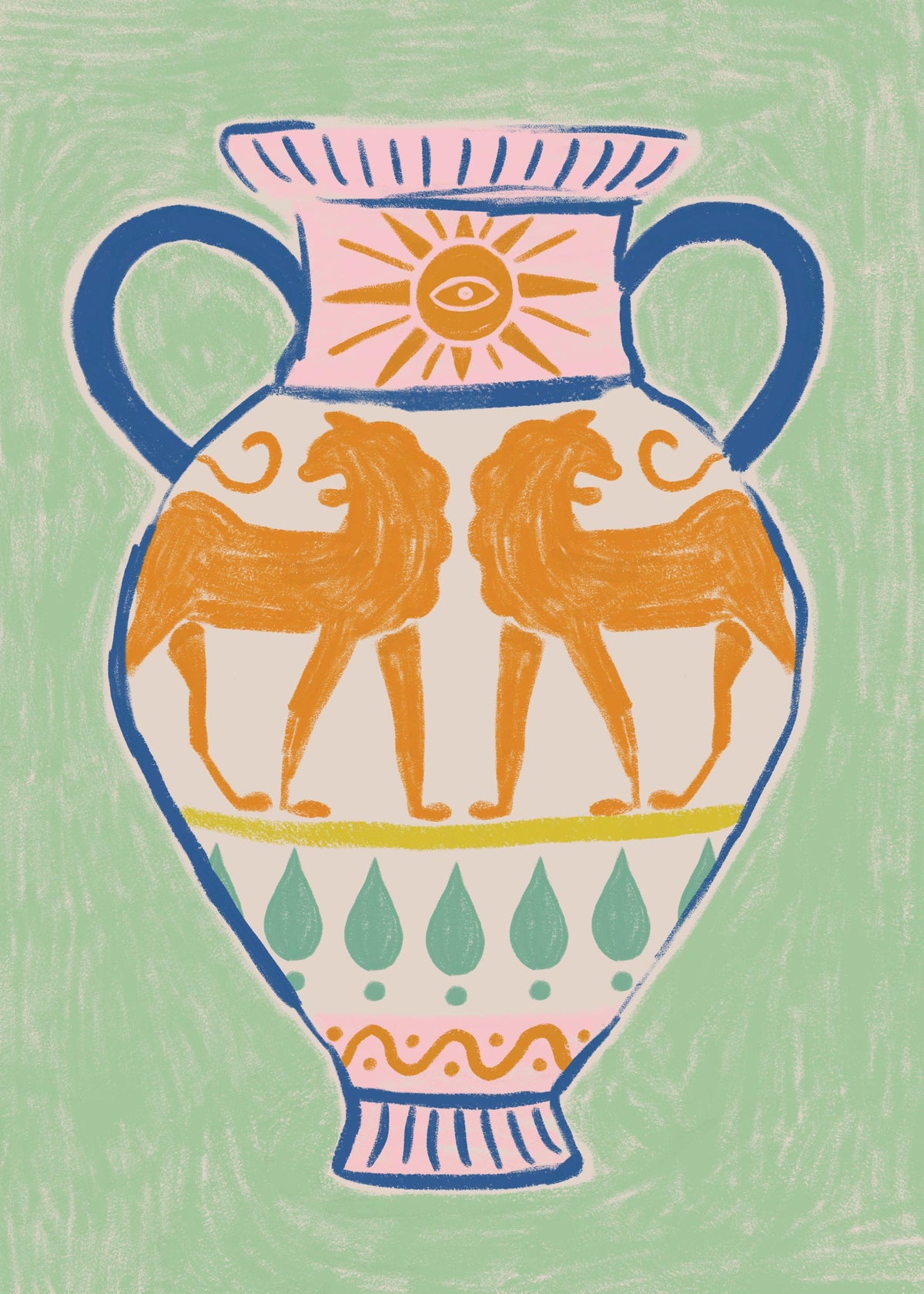 Antique Vase Print