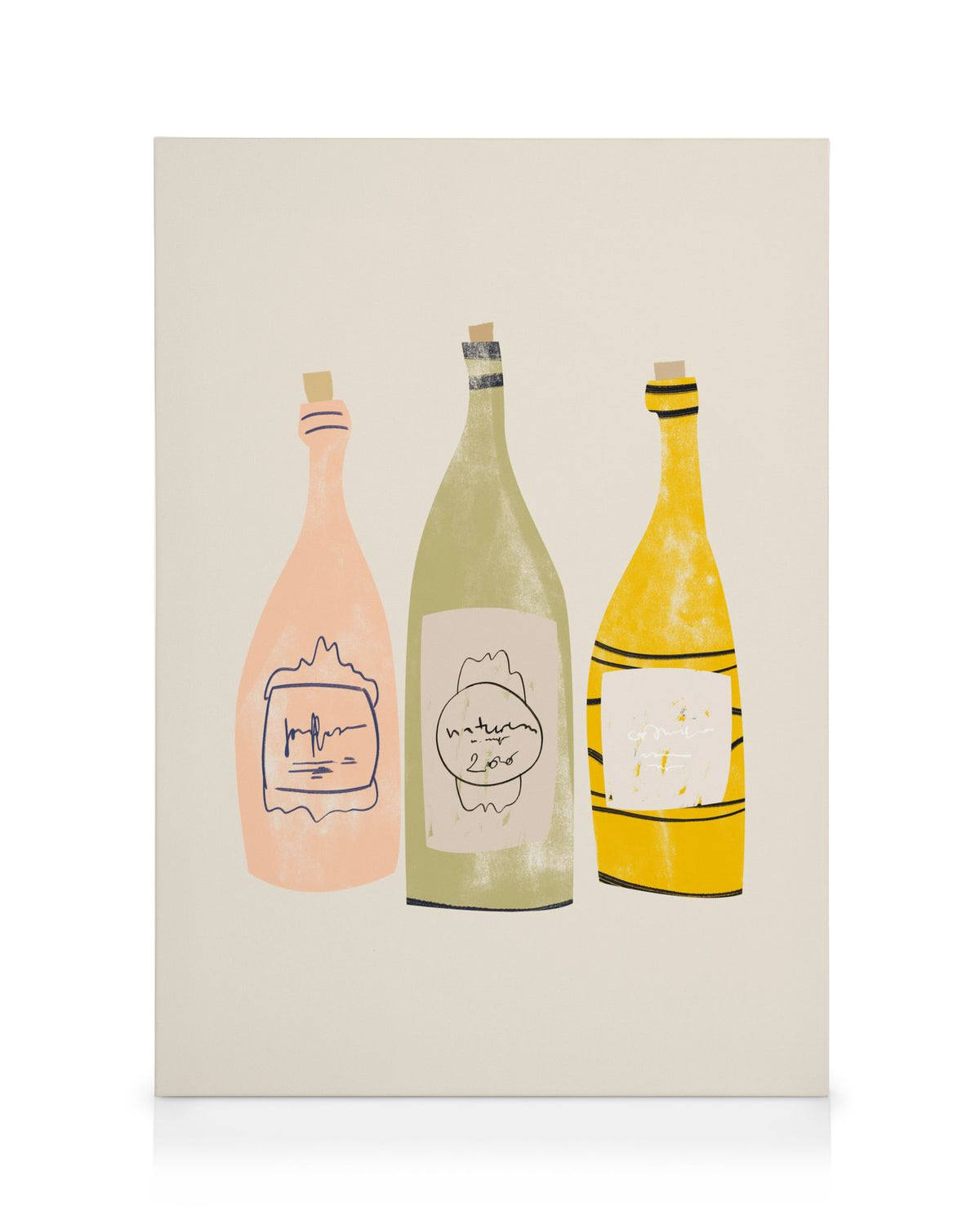 Natural Wine No1 Canvas print