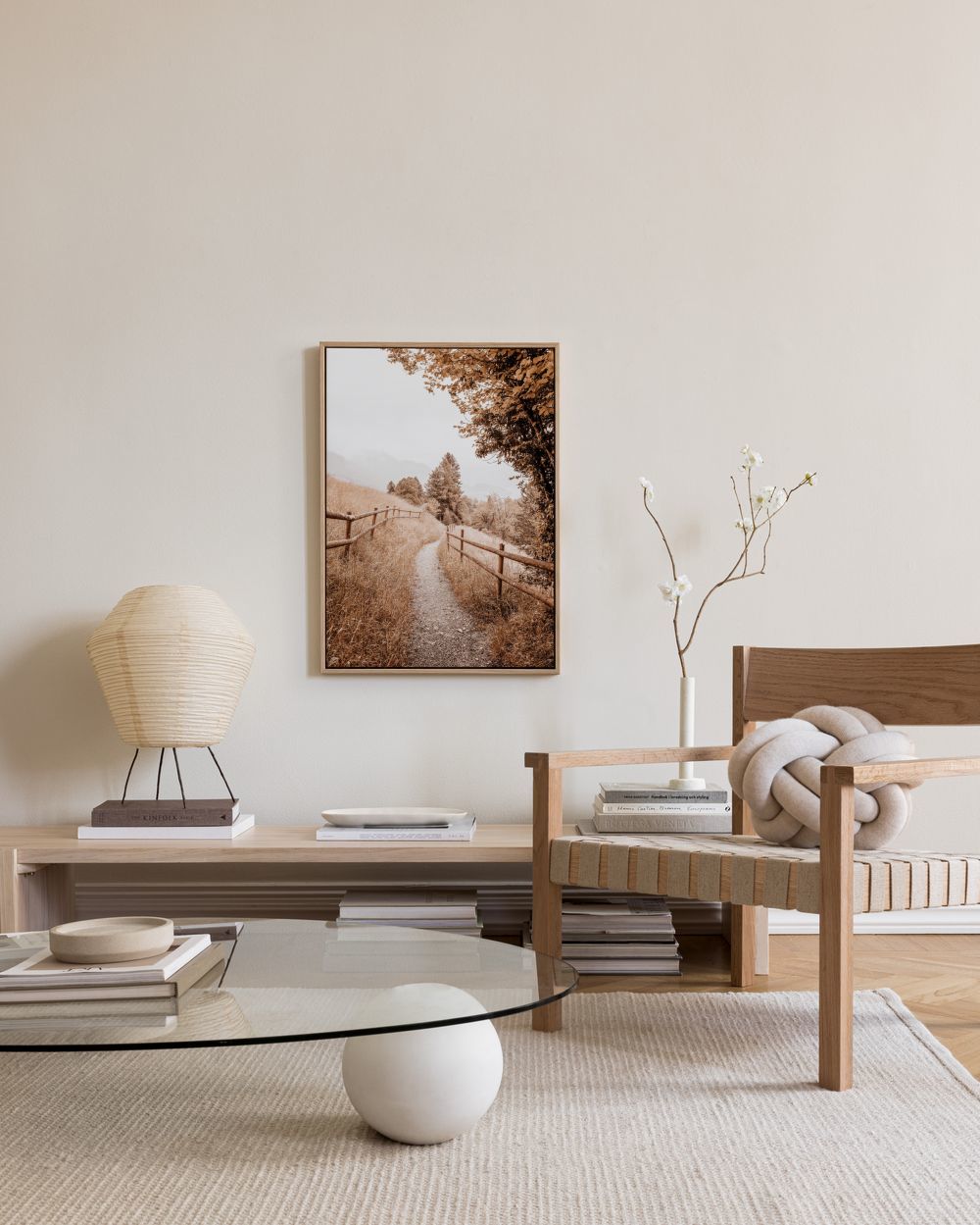 Path to Home Canvas print