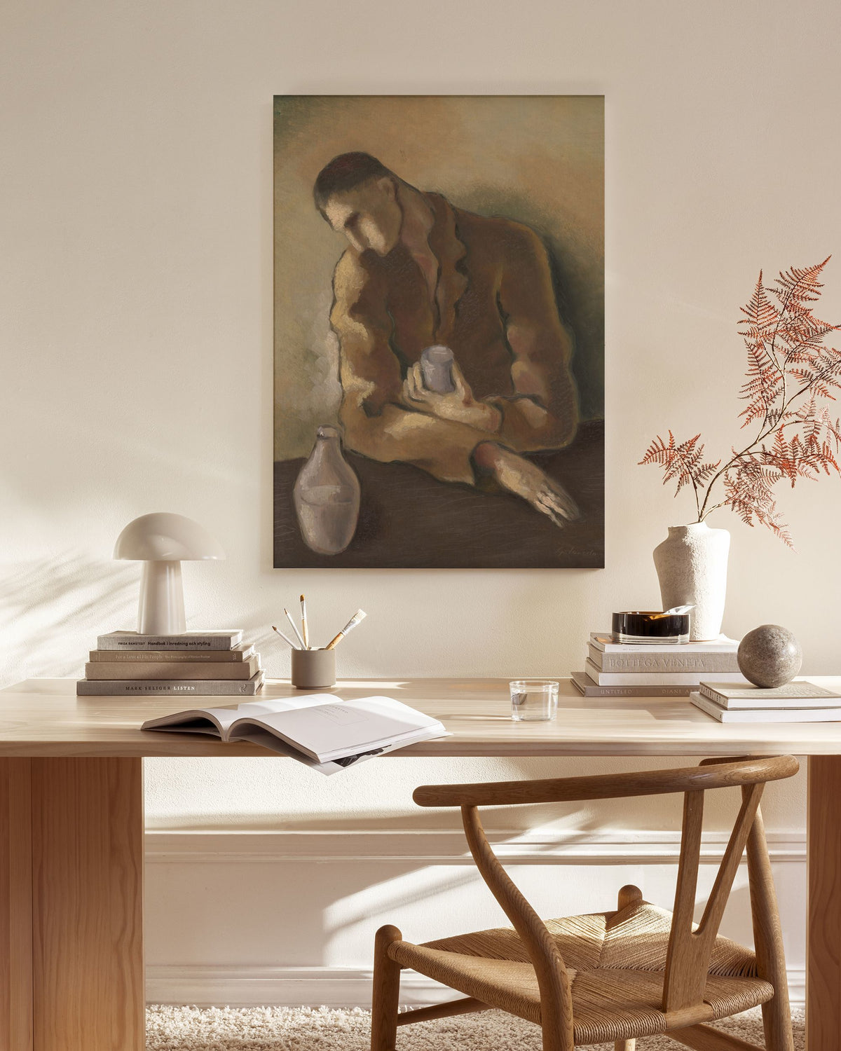 Mikuláš Galanda - Drunkard Canvas print