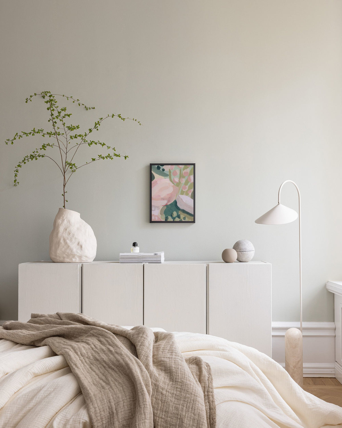 Acrylic Floral Canvas print