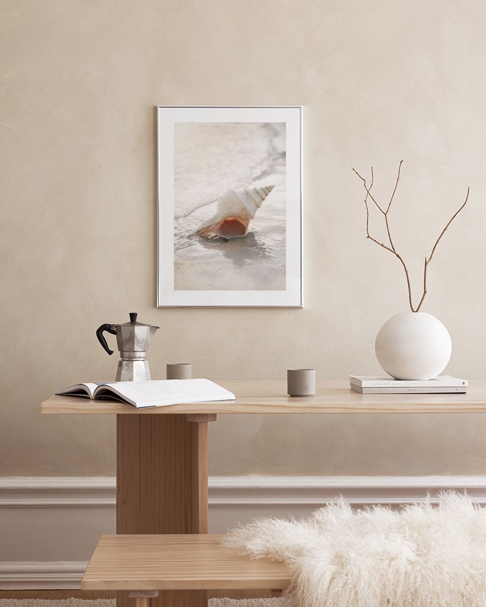 Shell on Beach Print