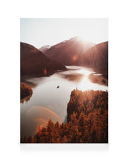 Diablo Lake Canvas print