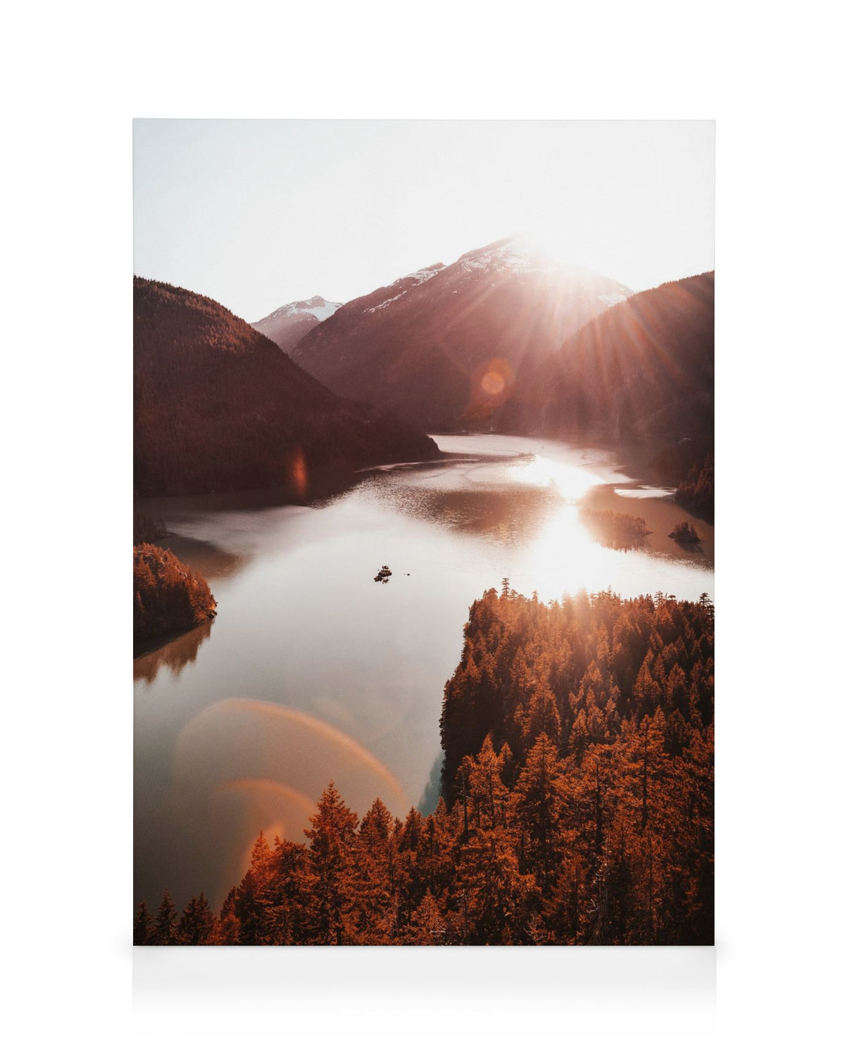 Diablo Lake Canvas print