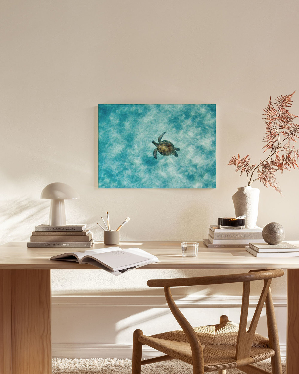 Green Sea Turtle Canvas print