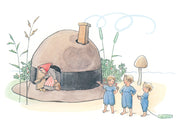 Elsa Beskow - The Children of Hat Cottage Print
