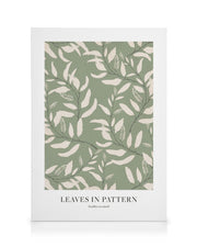 Leaves in Pattern Canvas print
