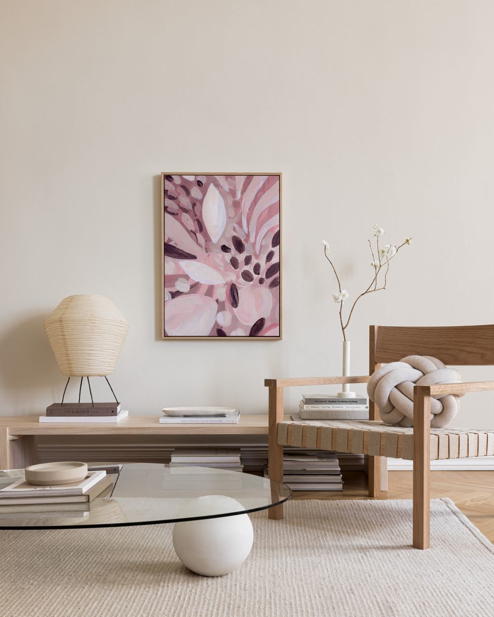 Le Jardin No13 Canvas print
