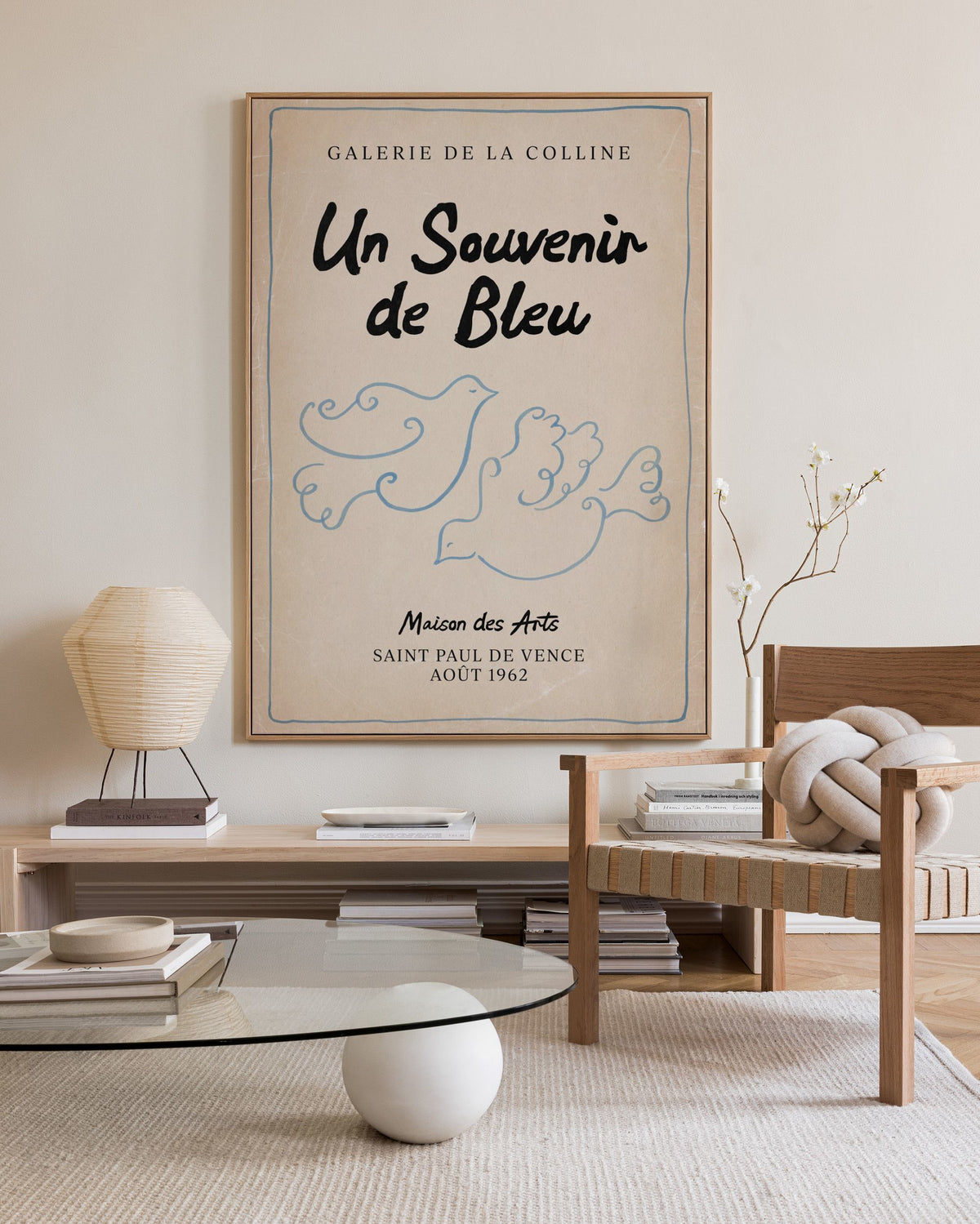 Galerie de la Colline Exhibition Canvas print