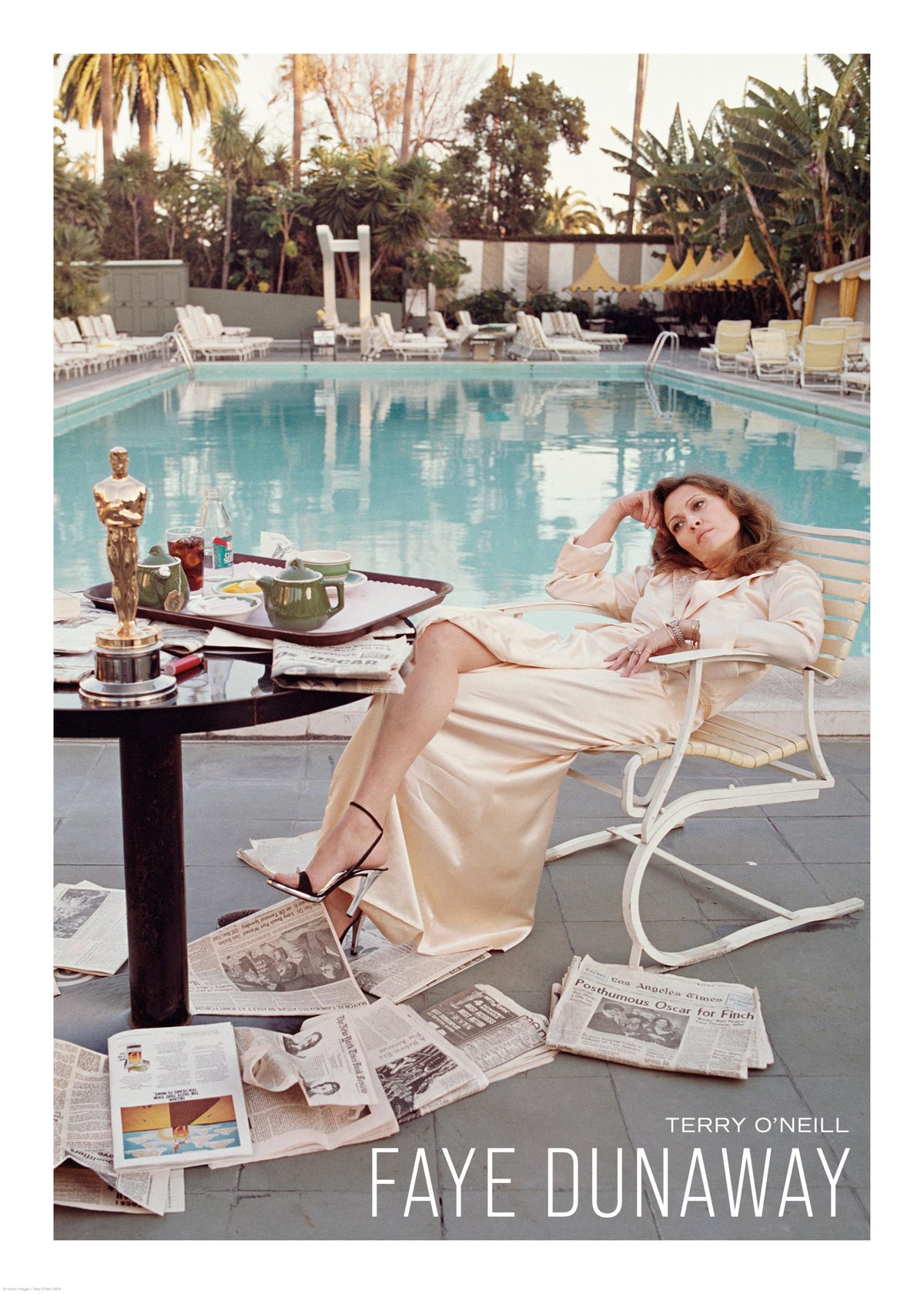 Terry O'Neill - Faye Dunaway Print