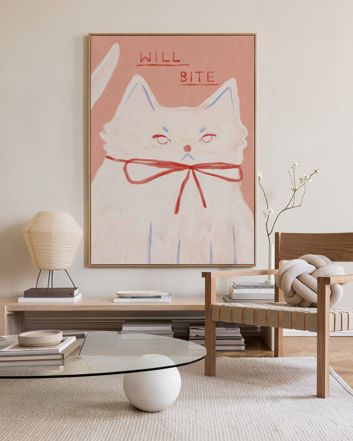 Kit Agar - Will Bite Canvas print