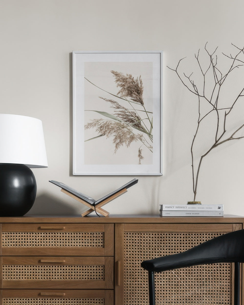 Boho Grass Print