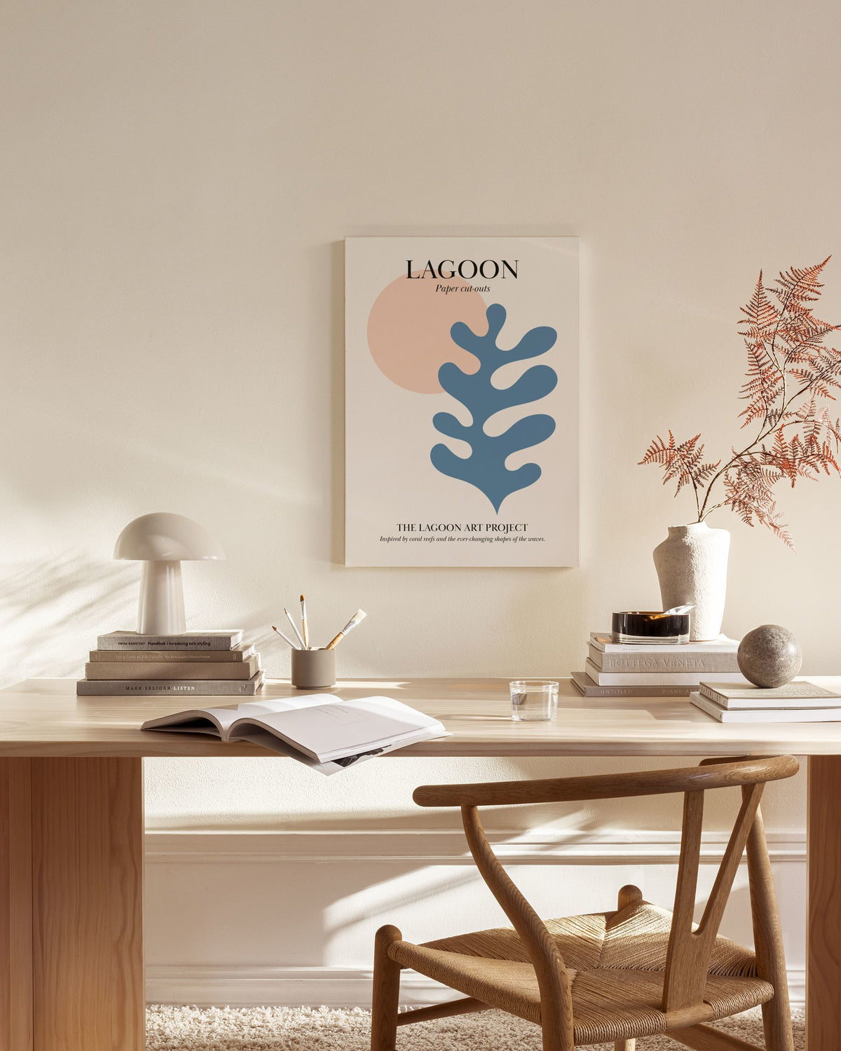 Lagoon No3 Canvas print